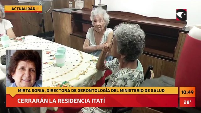 #Posadas | Cerrarán la Residencia Itatí. Entrevista a Mirta Soria, Directora de gerontología del ministerio de Salud.