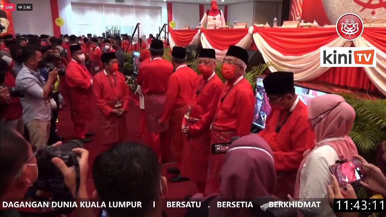 LIVE: Ucapan dasar Presiden Umno, Ahmad Zahid Hamidi