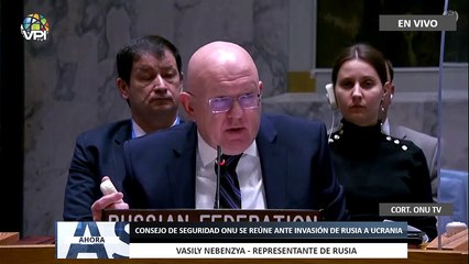 En Vivo | Consejo de Seguridad ONU se reúne ante invasión de #Rusia a #Ucrania - #18Mar - Ahora