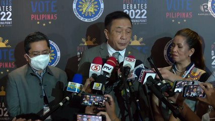 Comelec chair Saidamen Pangarungan holds press briefing