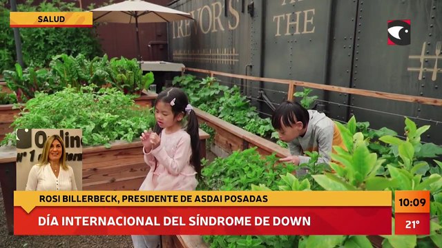 #Salud | Día Mundial del Síndrome de Down. Entrevista a Rosi Billerbeck, presidente de ASDAI Posadas