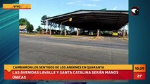 #Posadas | Cambiaron los sentidos de los andenes en Terminal de Quaranta