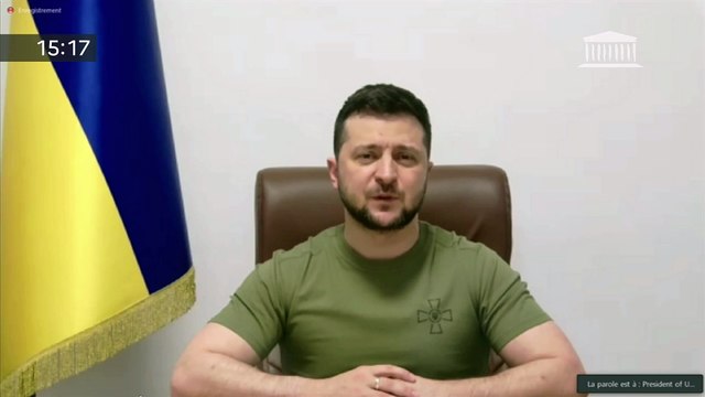 Suivez le discours de Volodymyr Zelensky à l'Assemblée nationale