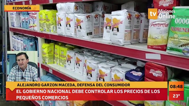 #Economía | El Gobierno Nacional debe controlar los precios de los pequeños comercios. Entrevista a Alejandro Garzón Maceda, titular de Defensa del Consumidor en Misiones
