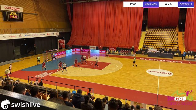 Swish Live - Handball Clermont Auvergne Metropole 63 - HB Octeville sur Mer - 6428062