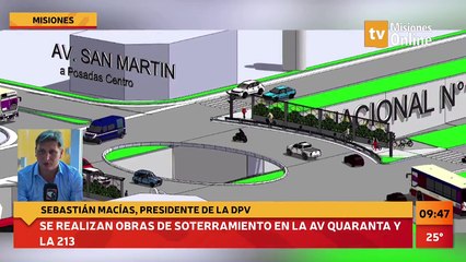 #Actualidad | Vialidad realizará una importante obra en Posadas. Entrevista a Sebastián Macías, presidente de la Dirección Provincial de Vialidad.