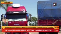 #Economía | La suba del combustible afecta a los transportistas. Entrevista a Aníbal Goichik, presidente de la Cámara de Empresarios Misioneros de Autotransporte de Cargas