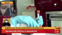 #Salud | Llegan vacunas antigripales para niños. Entrevista a Roberto Lima, jefe del Departamento de Inmunizaciones.