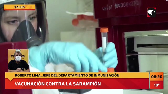 #Salud | Llegan vacunas antigripales para niños. Entrevista a Roberto Lima, jefe del Departamento de Inmunizaciones.