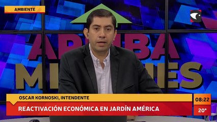 #Ambiente | Aumenta el caudal en la Cuenca Hídrica del arroyo Tabay . Entrevista a Oscar Kornoski​, intendente de Jardín América