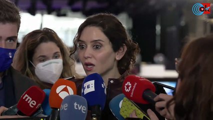 Díaz Ayuso se reune con la Presidenta del Parlamento Europeo