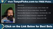 Live Expert Soccer Picks - Predictions, 3/31/2022 Best Bets, Odds & Betting Tips | Tonys Picks