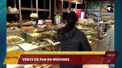 #Economía | El programa Ahora Pan continúa vigente. Omar Acosta, presidente del Centro de Industriales Panaderos de Misiones.