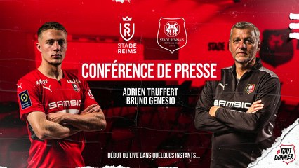 J31. #SDRSRFC - Conférence de presse d'avant-match avec Adrien Truffert et Bruno Genesio