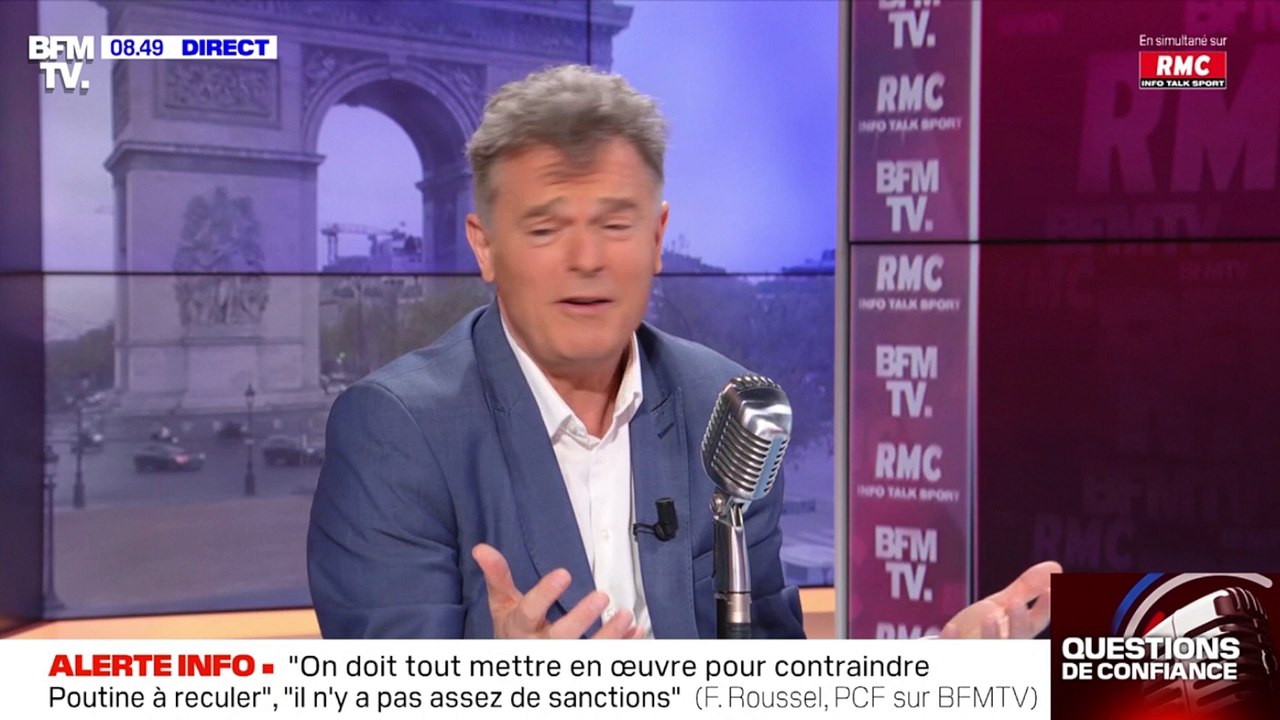 DIRECT Fabien Roussel invité de la matinale de BFMTV et RMC
