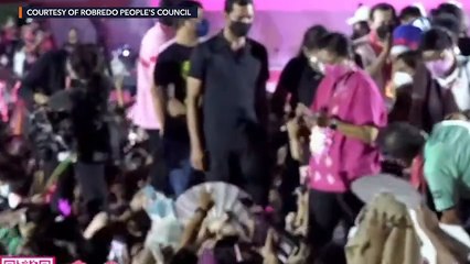 Leni Robredo holds campaign rally in Pampanga