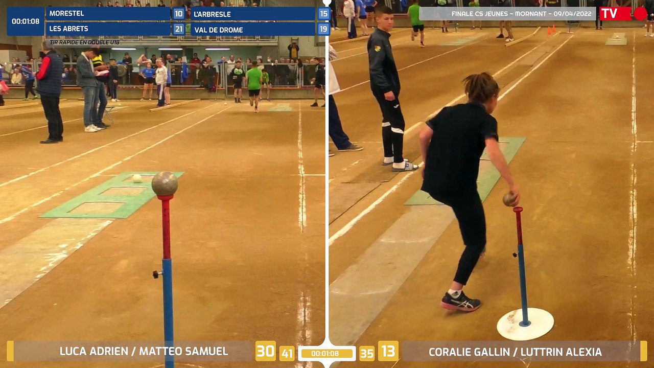 Championnat de France des Clubs Jeunes / Demi-finale U18 / Samedi 9 Avril