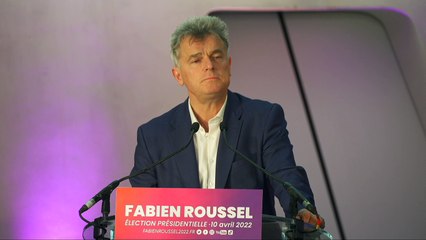 DIRECT Déclaration de Fabien Roussel sur le résultat du 1er tour