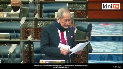 LIVE: Sidang Khas Dewan Rakyat, Isnin 11 April 2022 (sesi pagi)