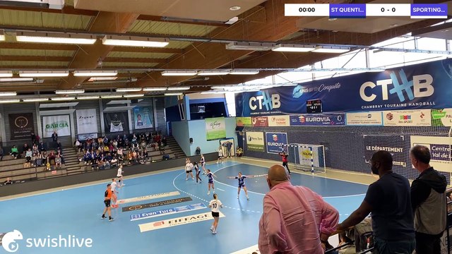 Swish Live - Saint Quentin Handball - Sporting Club de Bernay HB - 7829875