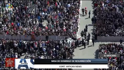 Misa de domingo de resurrección desde El #Vaticano - #17Abr - Ahora