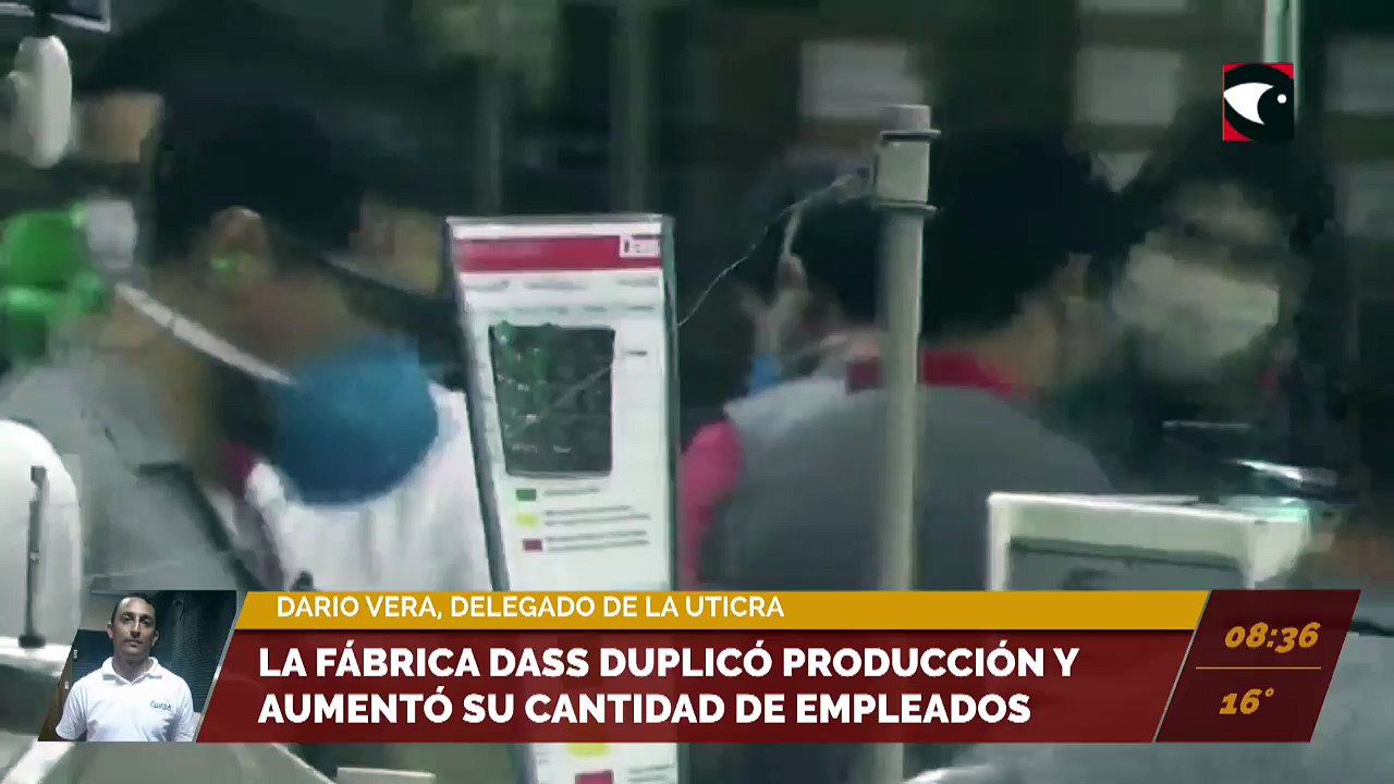 La fábrica de calzados Dass duplicó producción y aumentó cantidad de empleados. Entrevista a Darío Vera, delegado de la UTICRA.