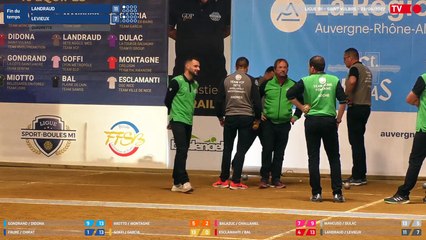 Ligue Sport Boules M1 / Saint Vulbas / Plan Rapproché / Vendredi 22 Avril