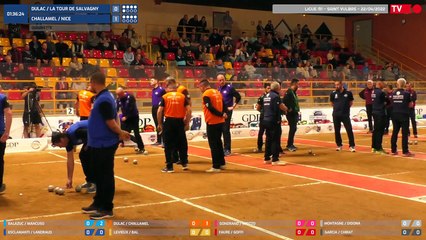 Ligue Sport Boules M1 / Saint Vulbas / Plan Rapproché / Vendredi 22 Avril