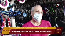 Alta demanda de bicicletas en #Posadas