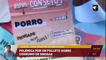 Polémica por un folleto sobre consumo de drogas. Samuel López, SAMUEL LÓPEZ, ministro de prevención.