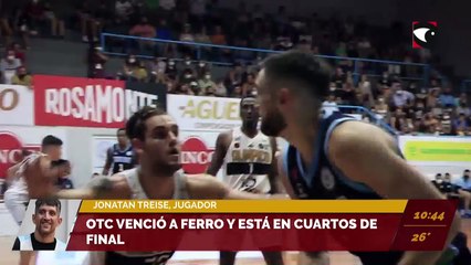 #Básquet | OTC venció a Ferro y está en cuartos de final. Jonatan Treise, jugador