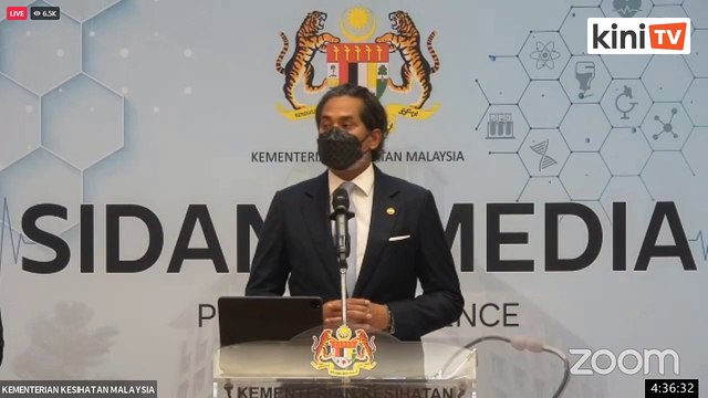 [LIVE] Menteri Kesihatan Khairy Jamaluddin umum kelonggaran SOP Covid-19