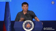 President Rodrigo Roa Duterte inaugurates the Cebu-Cordova Link Expressway (CCLEX) Project in a ceremony at the CCLEX Toll Plaza in Cordova, Cebu