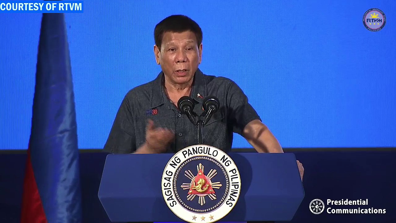 President Rodrigo Roa Duterte inaugurates the Cebu-Cordova Link Expressway (CCLEX) Project in a ceremony at the CCLEX Toll Plaza in Cordova, Cebu