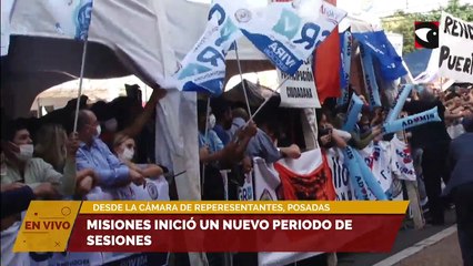 El parlamento misionero inicia el periodo de sesiones legislativas