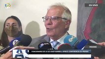 En Vivo | Funcionario de la Unión Europea Josep #Borrell ofrece conferencia de prensa - #02May