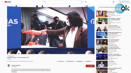 DIRECTO: Isabel Díaz Ayuso participa en el acto aniversario de las elecciones del 4 de mayo