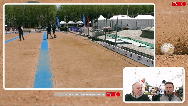 Ligue Sport Boules M1 / Plan serré / Le puy en velay / Samedi 7 Mai