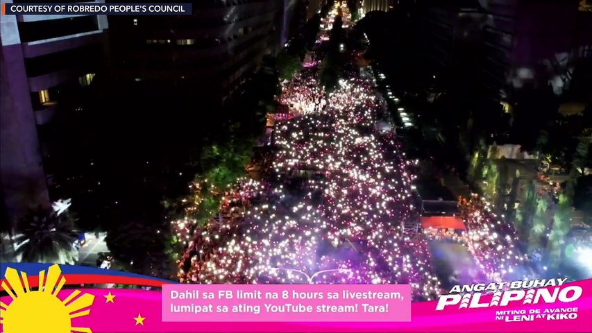 Robredo-Pangilinan miting de avance