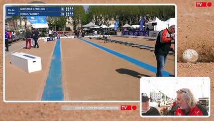 Ligue Sport Boules M1 / Plan serré / Le puy en velay / Samedi 7 Mai