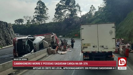 AO VIVO: ÔNIBUS EMPREGA MAIS PARANÁ DISPONIBILIZA 500 VAGAS EM APUCARANA; VEJA O MOVIMENTO NA PRAÇA RUI BARBOSA. E AINDA, CAMINHONEIRO MORRE E PESSOAS SAQUEIAM CARGA NA REGIÃO