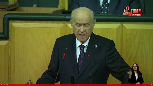 CANLI | MHP Genel Başkanı Devlet Bahçeli, partisinin grup toplantısında konuşuyor
