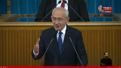 CANLI | CHP Genel Başkanı Kemal Kılıçdaroğlu, partisinin grup toplantısında konuşuyor