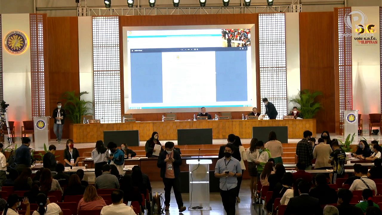 Updates from Comelec on the 2022 Philippine ele...