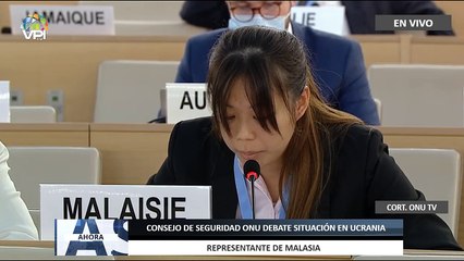En Vivo | Por petición de Francia y México debaten situación de ucrania en consejo de seguridad ONU