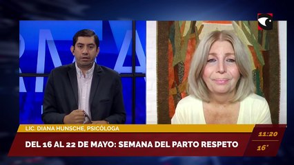 Del 16 al 22 de mayo: semana del parto respetado