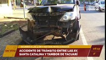 #Posadas | Accidente de tránsito entre las avenidas Santa Catalina y Tambor de Tacuarí