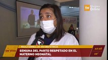 Semana del parto respetado en el Materno Neonatal