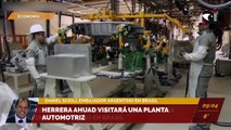 El Gobernador de Misiones Herrera Ahuad visitará una planta automotriz en Brasil.