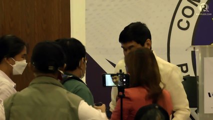 Press conference on the proclamation of winning senators at PICC